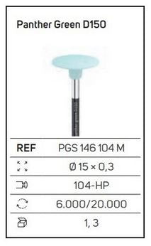 Panther Green Disc D150