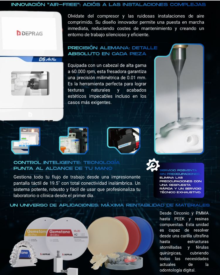 Fresadora D5 Air Free
