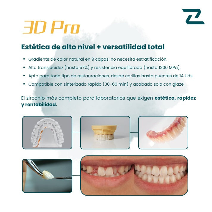 Zirconia 3D Pro 98 mm