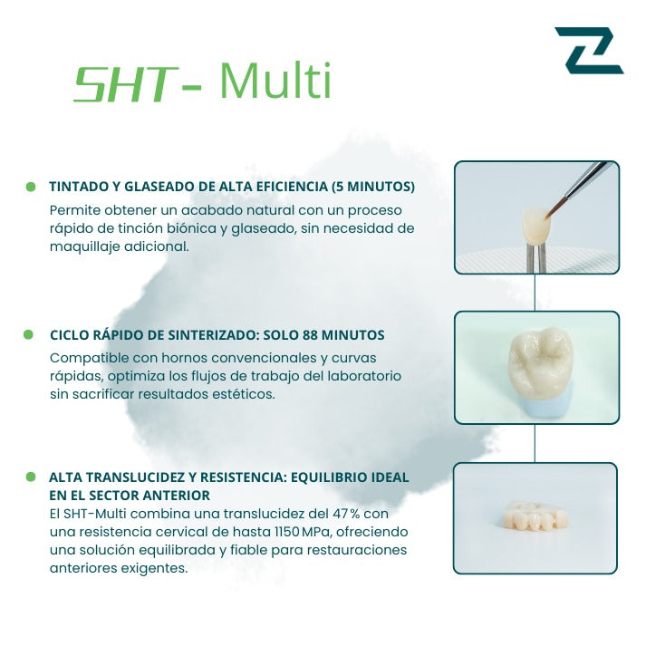 Zirconia SHT Multi 98 mm